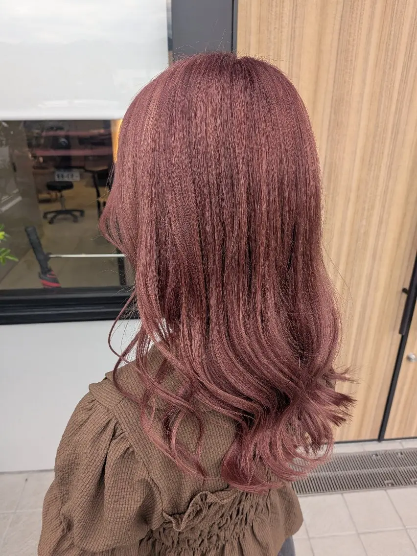 ロング ヘアカラー 古屋 美春のヘアスタイル