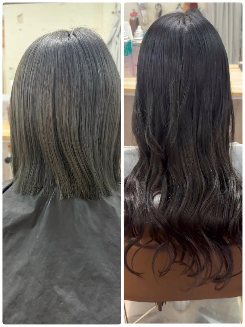 ロング 川本 葵のヘアスタイル