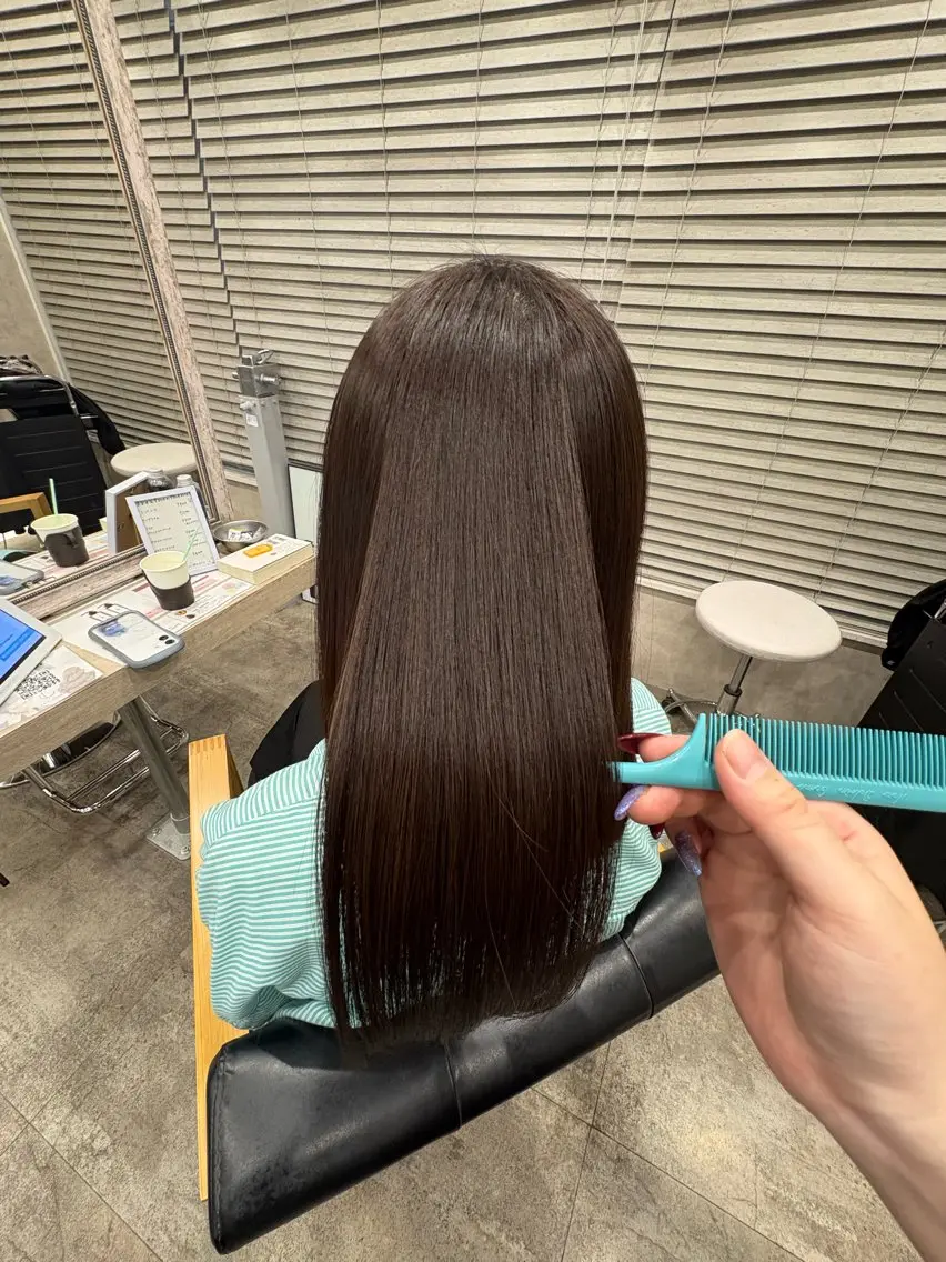 ロング 縮毛矯正 🫧艶髪カラー・縮毛 矯正🫧koisoのヘアスタイル