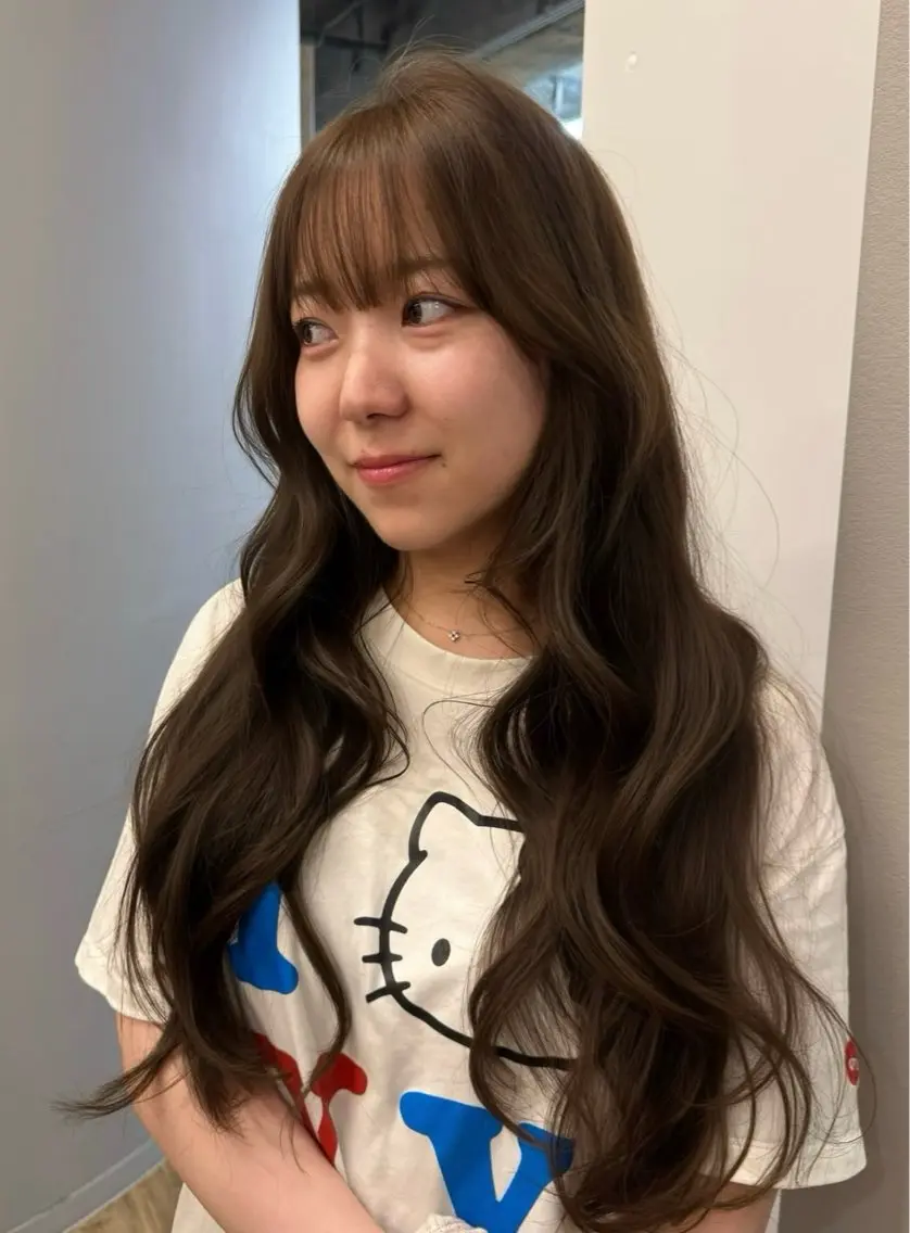 ロング カラー ヘアアレンジ ラーム松江乃木店 /モデル募集_川上のヘアスタイル