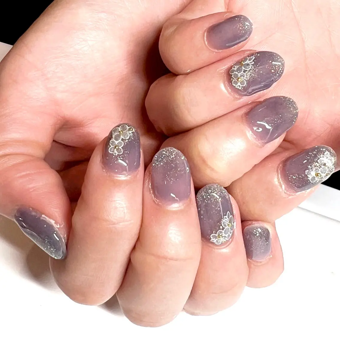 ショート ハンドネイル Nail Salon midnightのネイルデザイン
