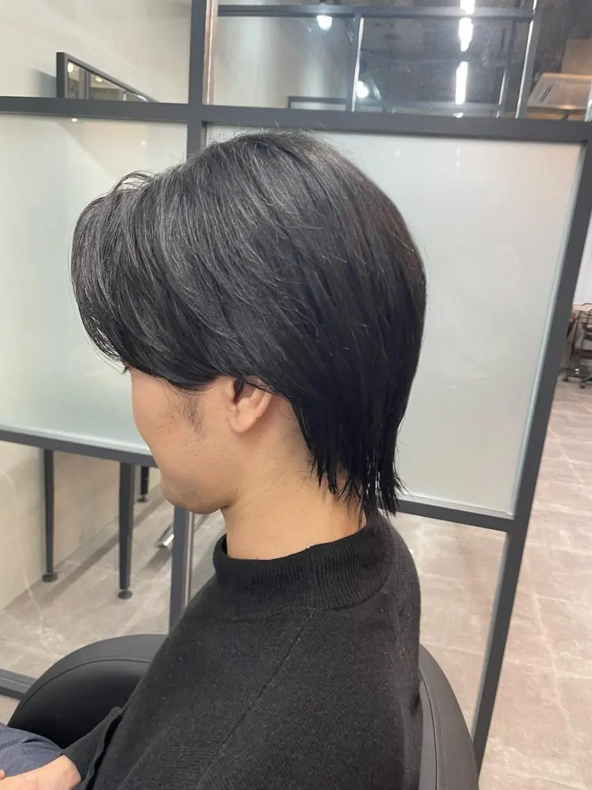 〖ミニモ限定〗🫐メンズカット+シャンプー🫐の写真