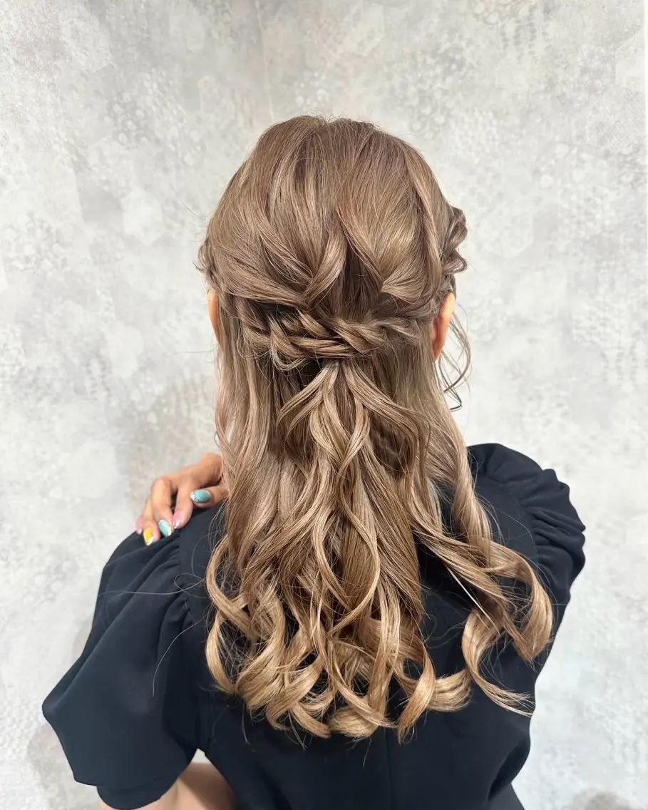 ヘアアレンジ 🤎愛されベージュ‪ ‎🤎🧸ちひろのヘアスタイル