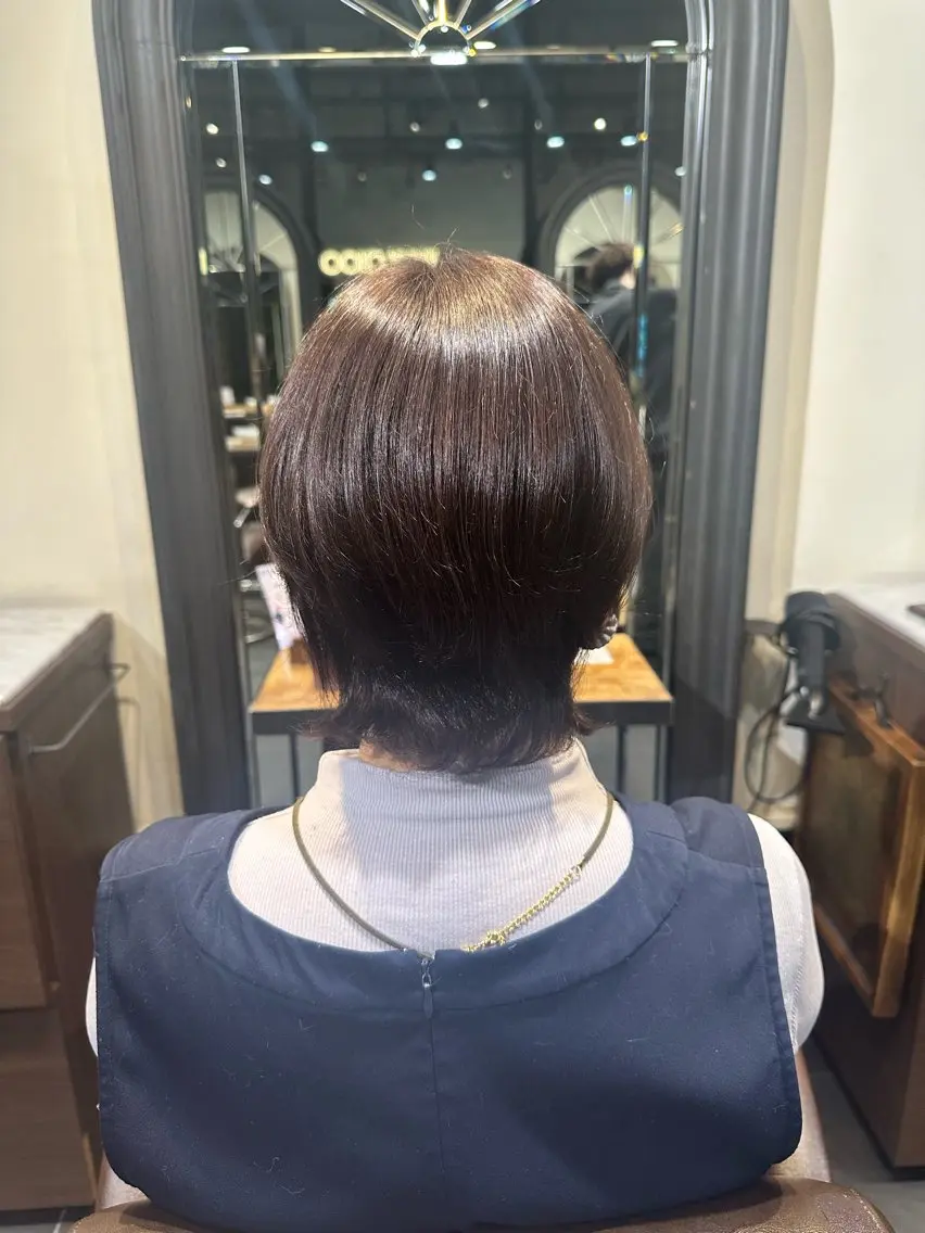 ショート ヘアカラー MINX竹内杏奈 /縮毛矯正/レイヤーのヘアスタイル
