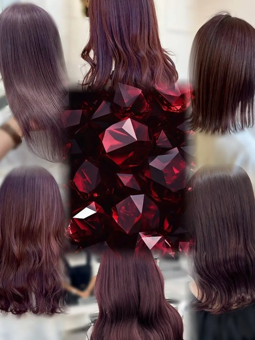 ロング カラー ParveMix シンザトユヅキのヘアスタイル