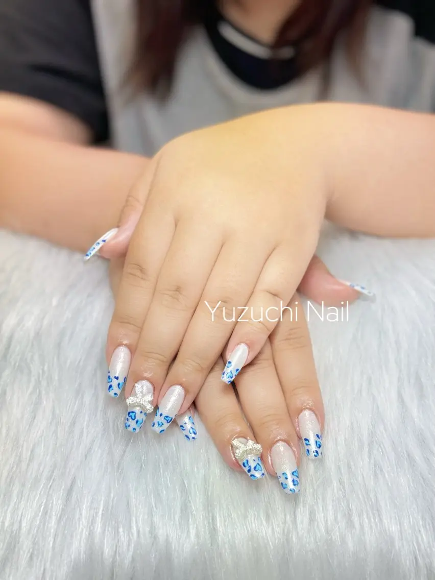 ネイル フットネイル 夏ネイル ワンホンネイル ハンドネイル ハンドケア Yuzuchi Nailのネイルデザイン