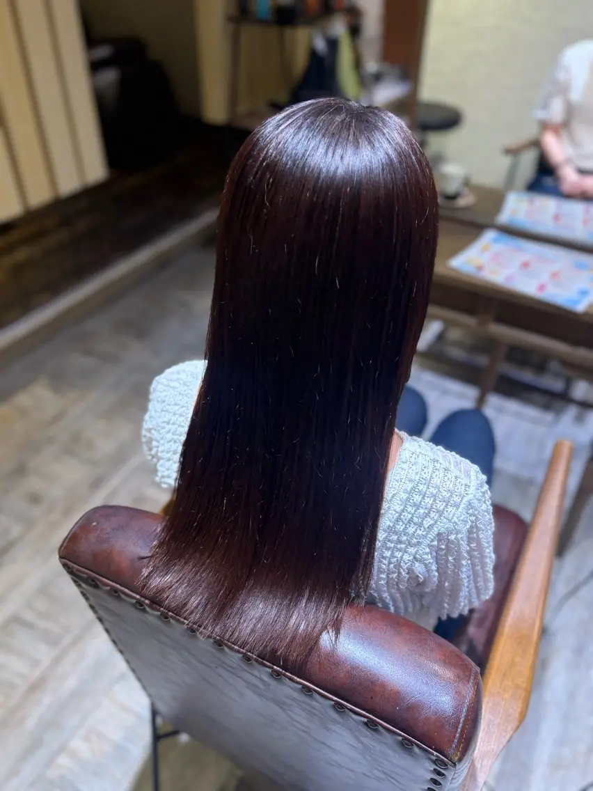ロング ゆるふわレイヤー カット manonのヘアスタイル
