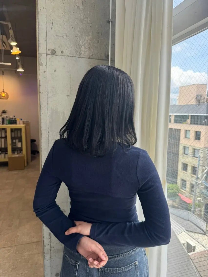 カラー ヘアカラー iwanaga lamのヘアスタイル
