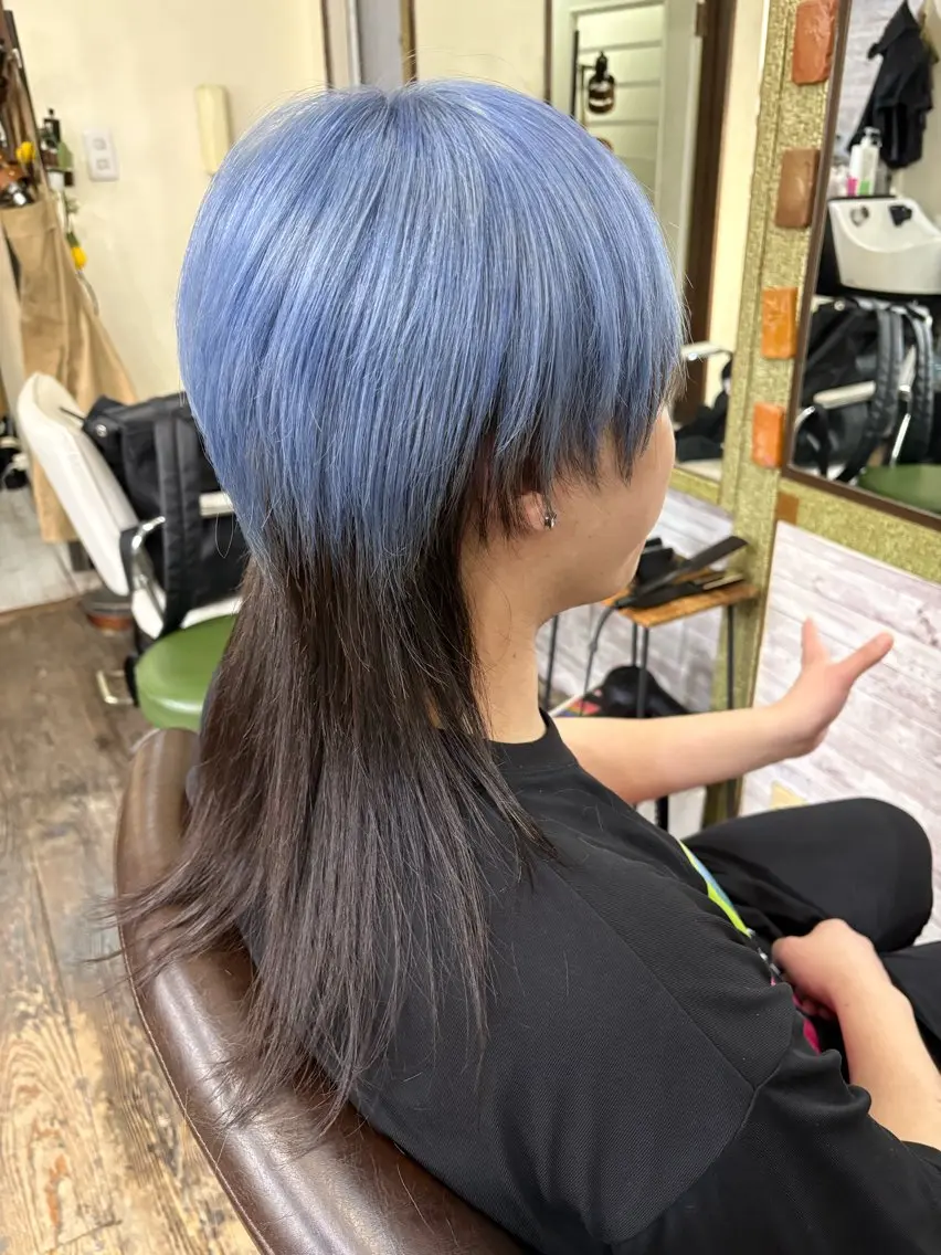 カラー ヘアカラー 渡辺 健太のヘアスタイル