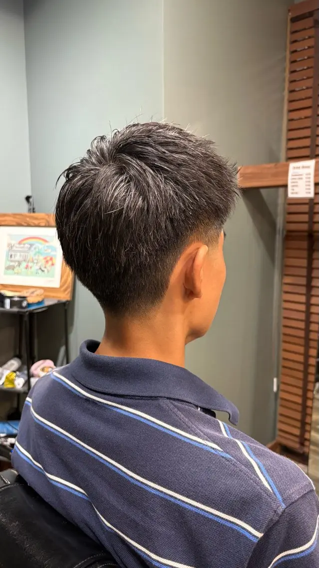 ショート メンズ 木名瀬 海星のヘアスタイル