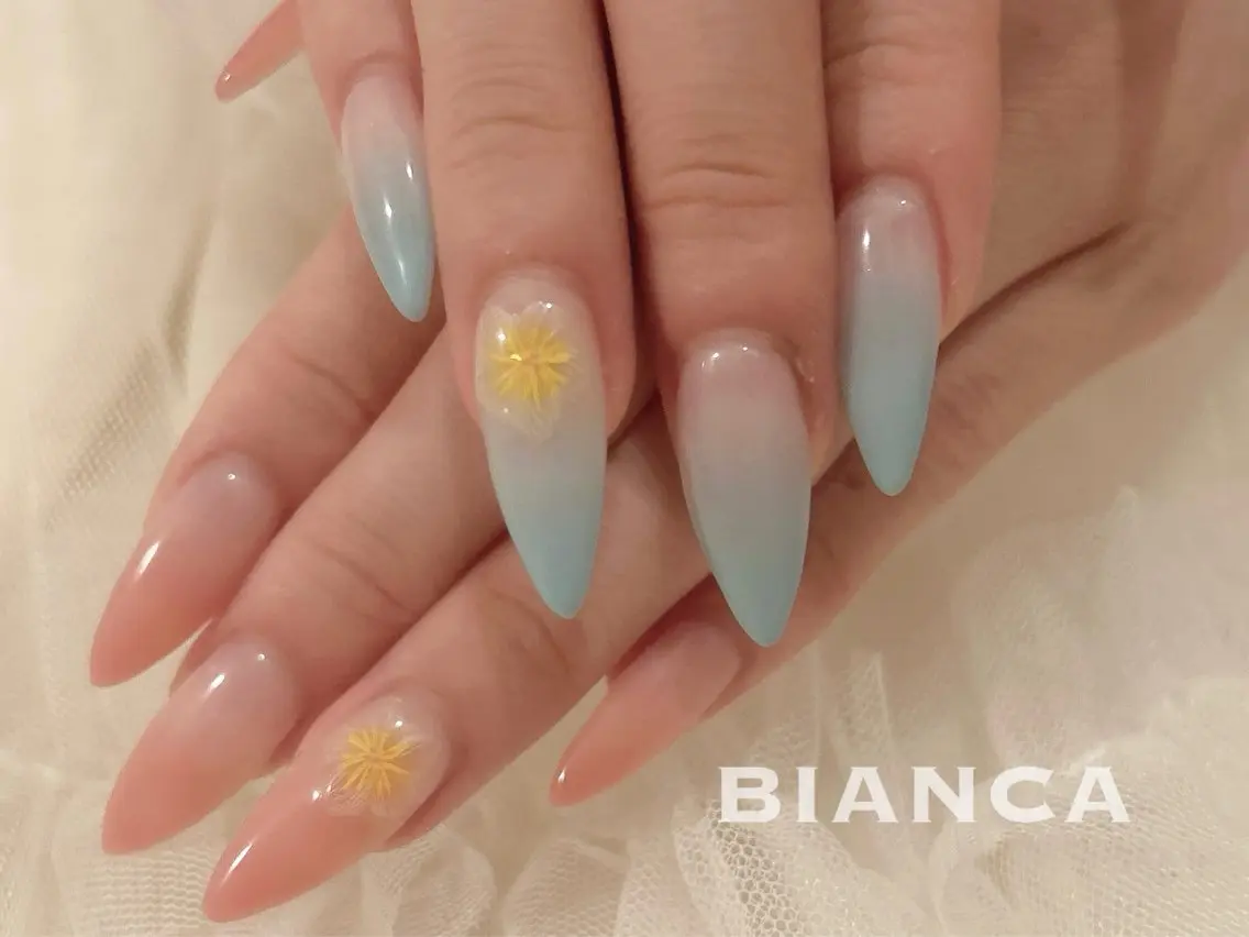 【オフ無し】ハンドワンポイント　【🕊パラジェル+¥1100】の写真
