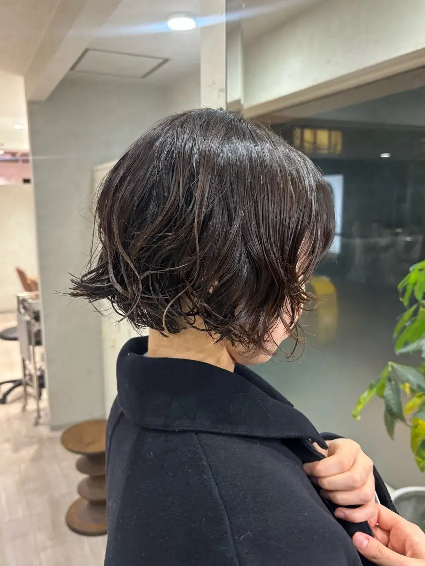 ショート カット パーマ レイヤー/パーマ hirokoのヘアスタイル