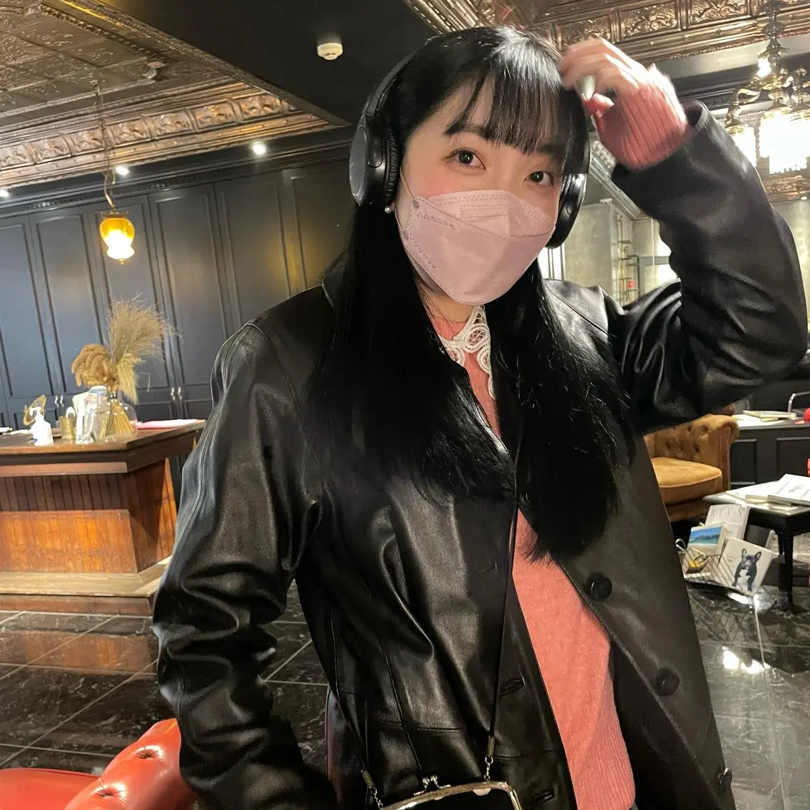 ロング カラー くびれレイヤー/艶 カラー　MADOKAのヘアスタイル