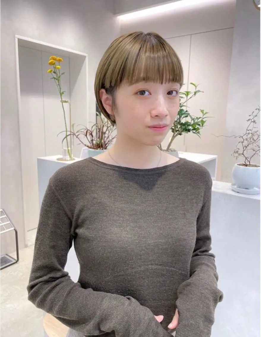 ショート 似合わせカット ショートヘア 表参道レイヤーカット 髪質改善山岸季生のヘアスタイル