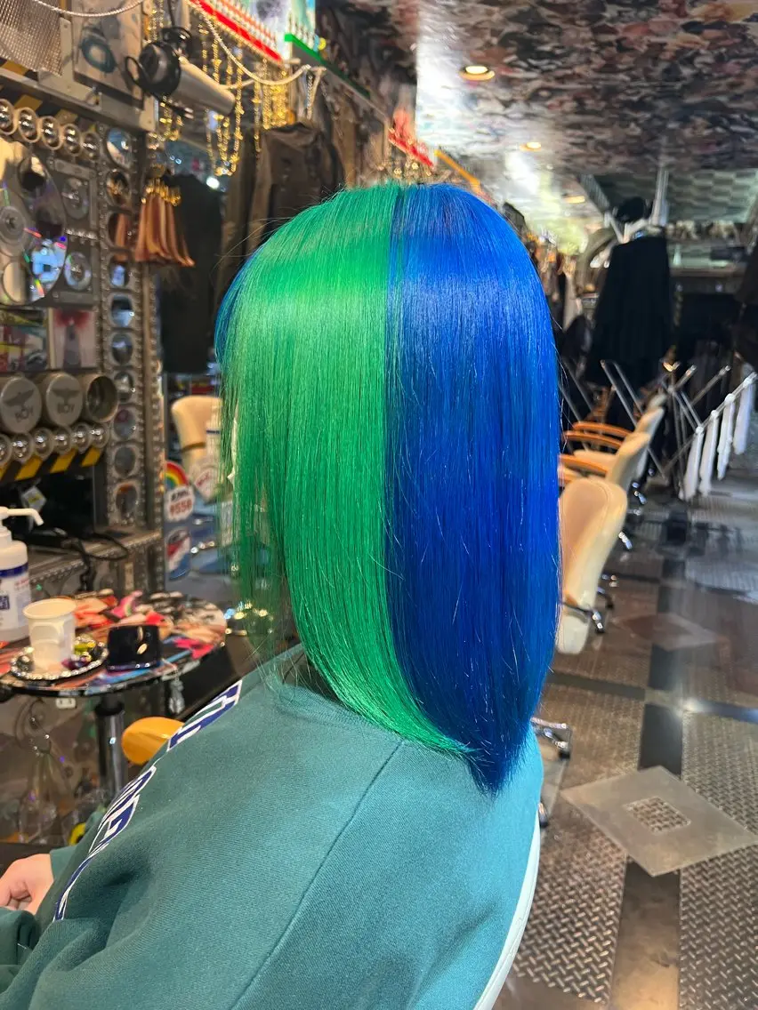 ミディアム カラー メンズ カット ヘアカラー KOYA ｺﾔのヘアスタイル