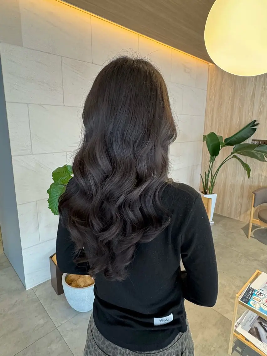 カラー ブリーチ ヘアカラー 別府 桃愛のヘアスタイル