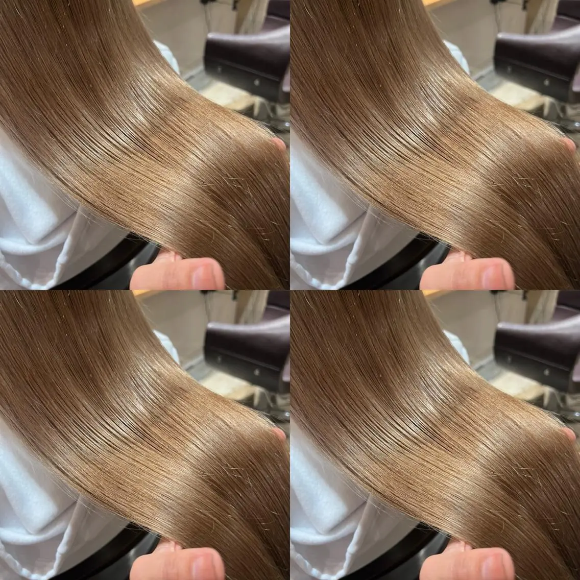 ロング カラー ブリーチ ブリーチなしカラー 店長✨髪質改善✖️ 透明感カラー／純大のヘアスタイル