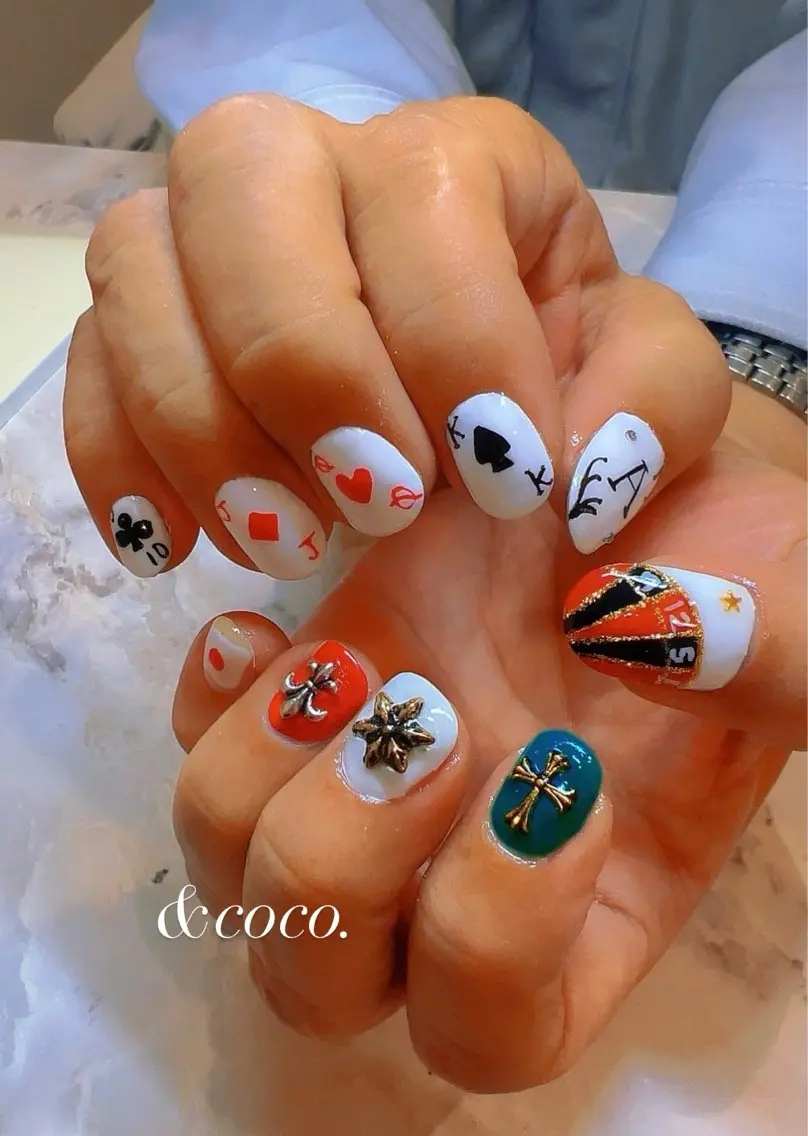 ネイル メンズネイル 持ち込み ハンドネイル ＆ coco.のネイルデザイン
