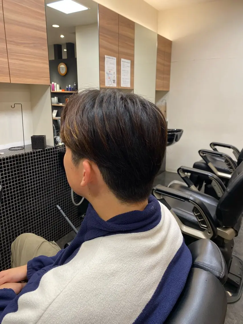 ショート メンズ メンズパーマモデル 大募集中のヘアスタイル