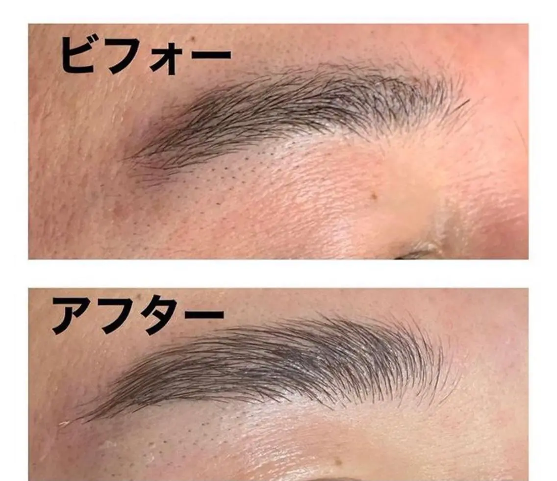 夜19時のみメンズ🧔🏻♂️眉毛ワックス脱毛🌈※時間枠がないのでお問い合わせください!の写真