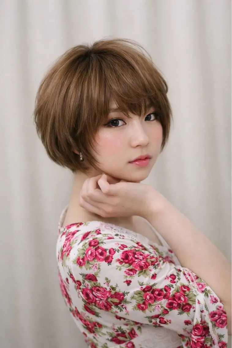 ショート カラー カット ヘアカラー 金子 直樹のヘアスタイル