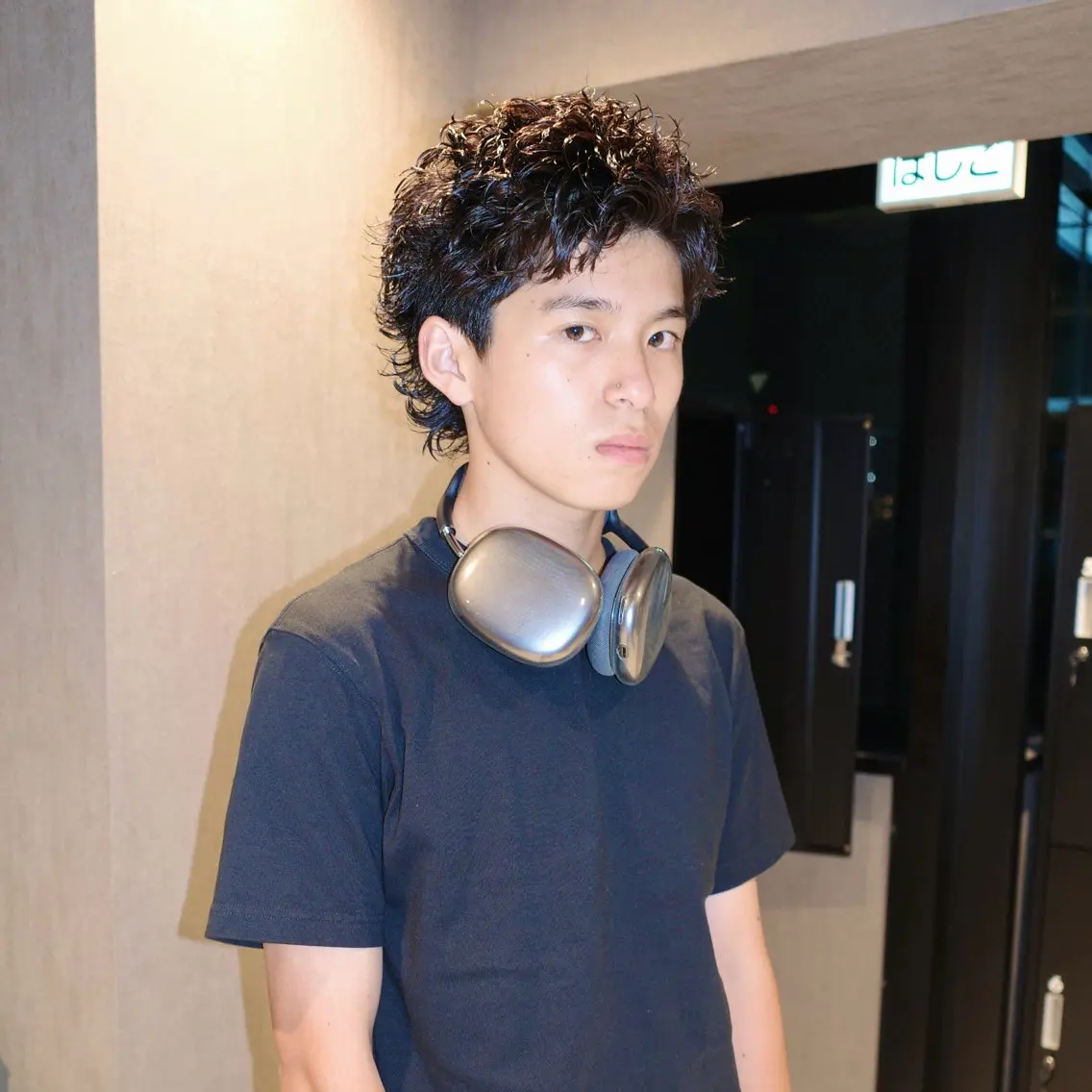 メンズ メンズパーマ カット パーマ ヨシカワ タツキのヘアスタイル