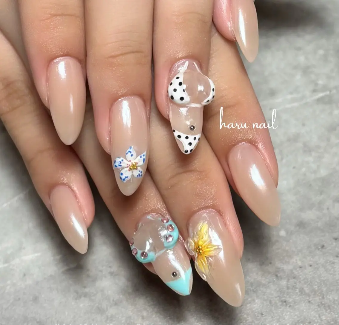 ネイル ハンドネイル harunail Shionのネイルデザイン