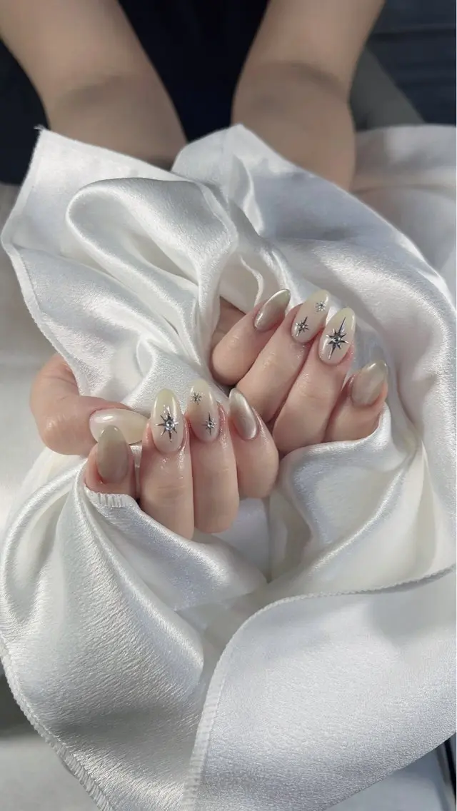 ネイル シンプルネイル Sunset Nail 柏のネイルデザイン