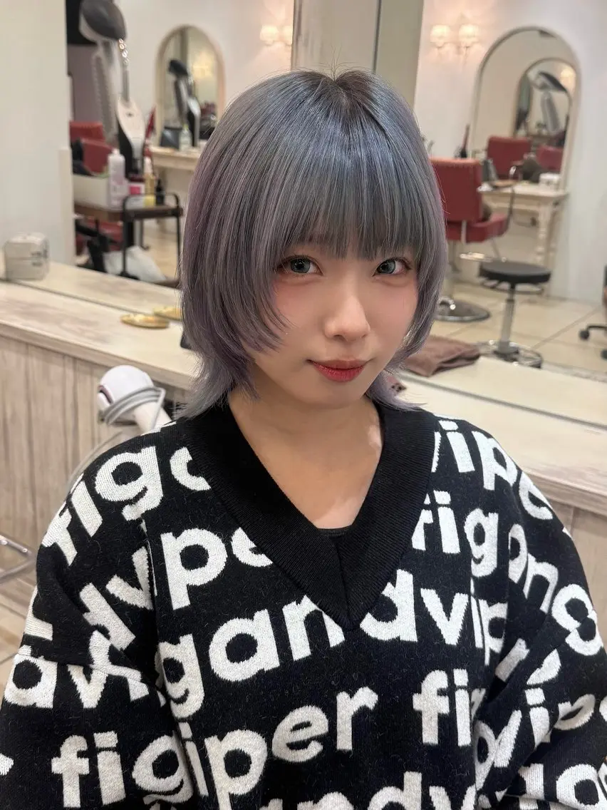 ショート ウルフカット カット ウルフ/レイヤー /髪質改善 ナユタのヘアスタイル