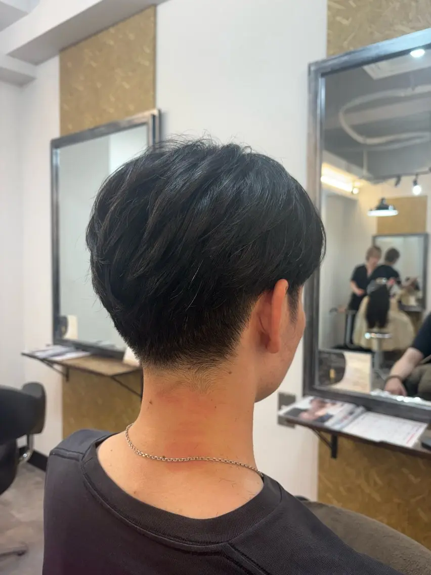 ショート メンズ メンズカットモデル 募集🚹✨荒井雛子のヘアスタイル