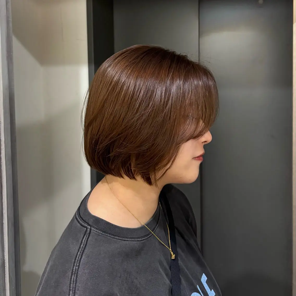 ミディアム ボブレイヤー ボブ レイヤーカット 小川 藍 / 🥣⟡ カットモデル募集中のヘアスタイル
