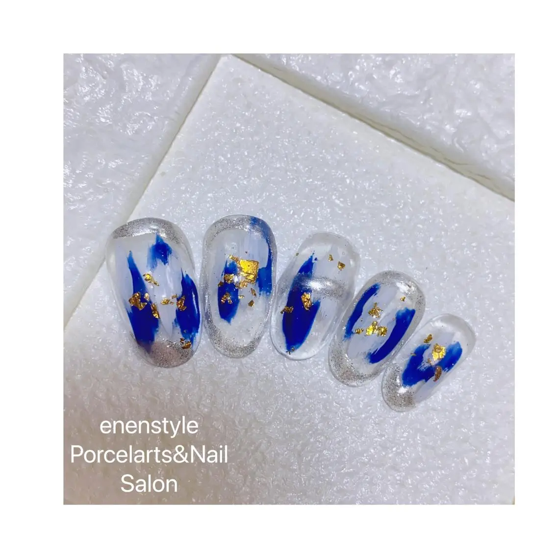 ミディアム ネイル ハンドネイル 🐾enen style 🐾のネイルデザイン