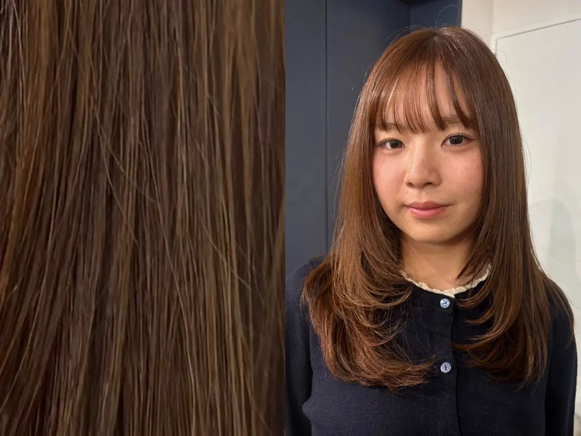 カラー ヘアカラー ベージュカラー/ 🎀Kanoのヘアスタイル