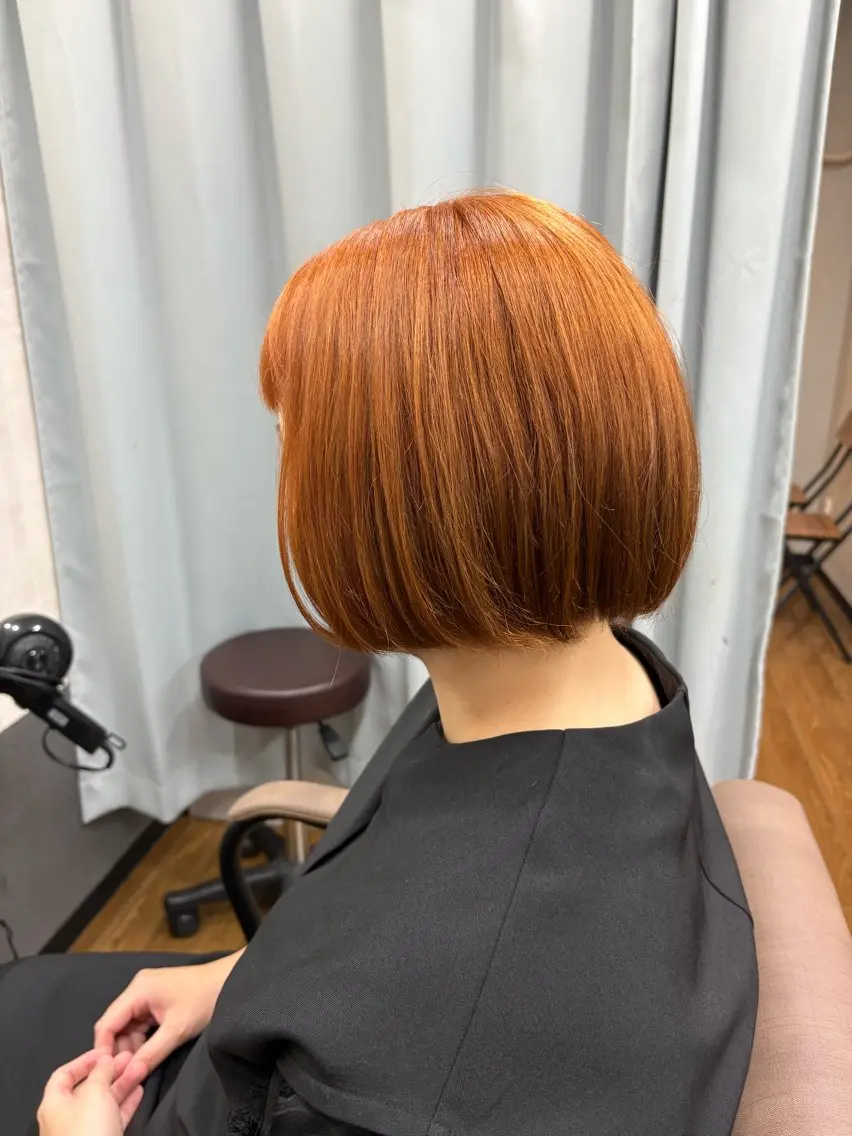ミディアム カラー カット ヘアカラー TELA HAIR 幕張本郷店 千尋のヘアスタイル