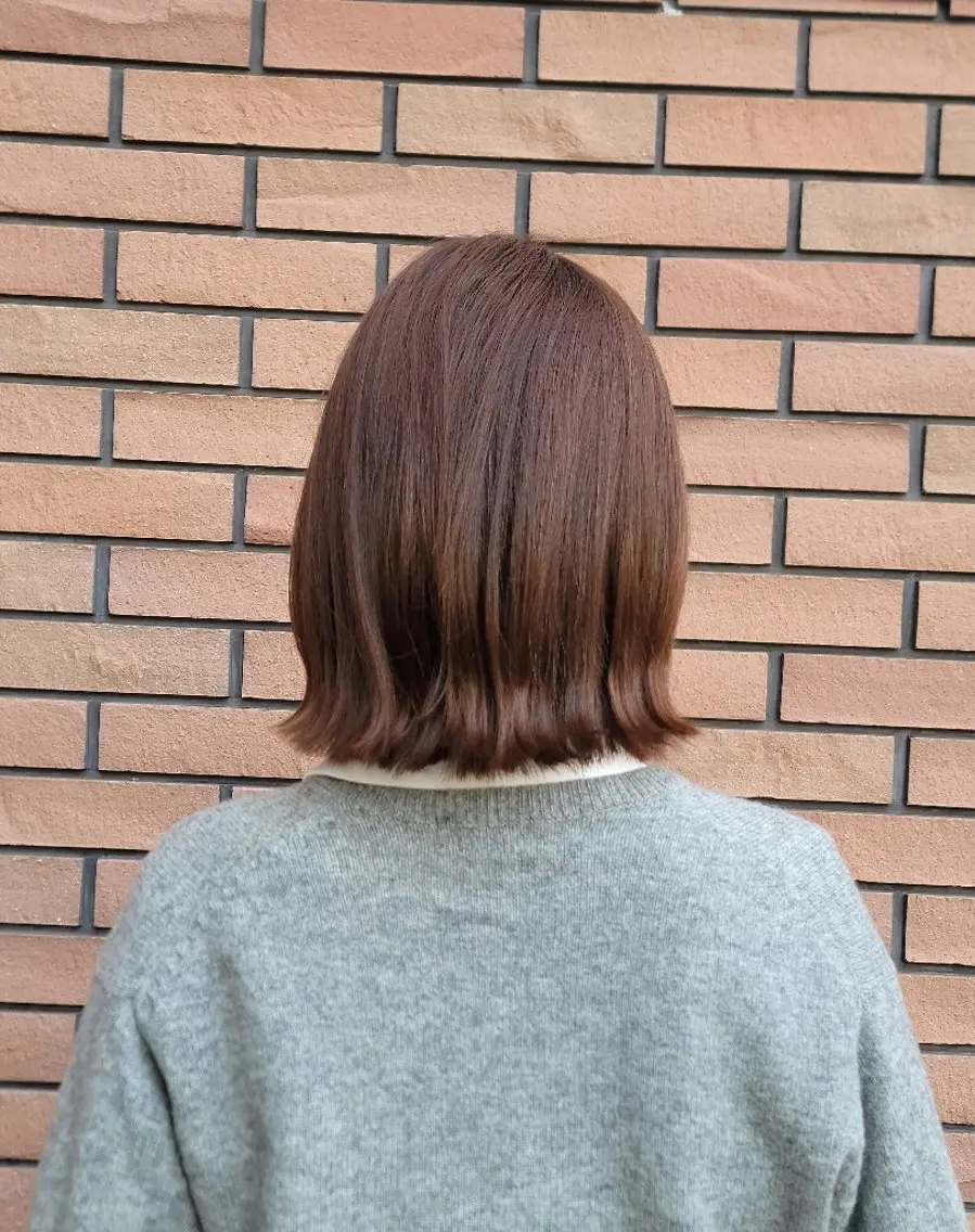 ショート 切りっぱなしボブ ショートボブ ボブ ショートヘア 高口 雅のヘアスタイル