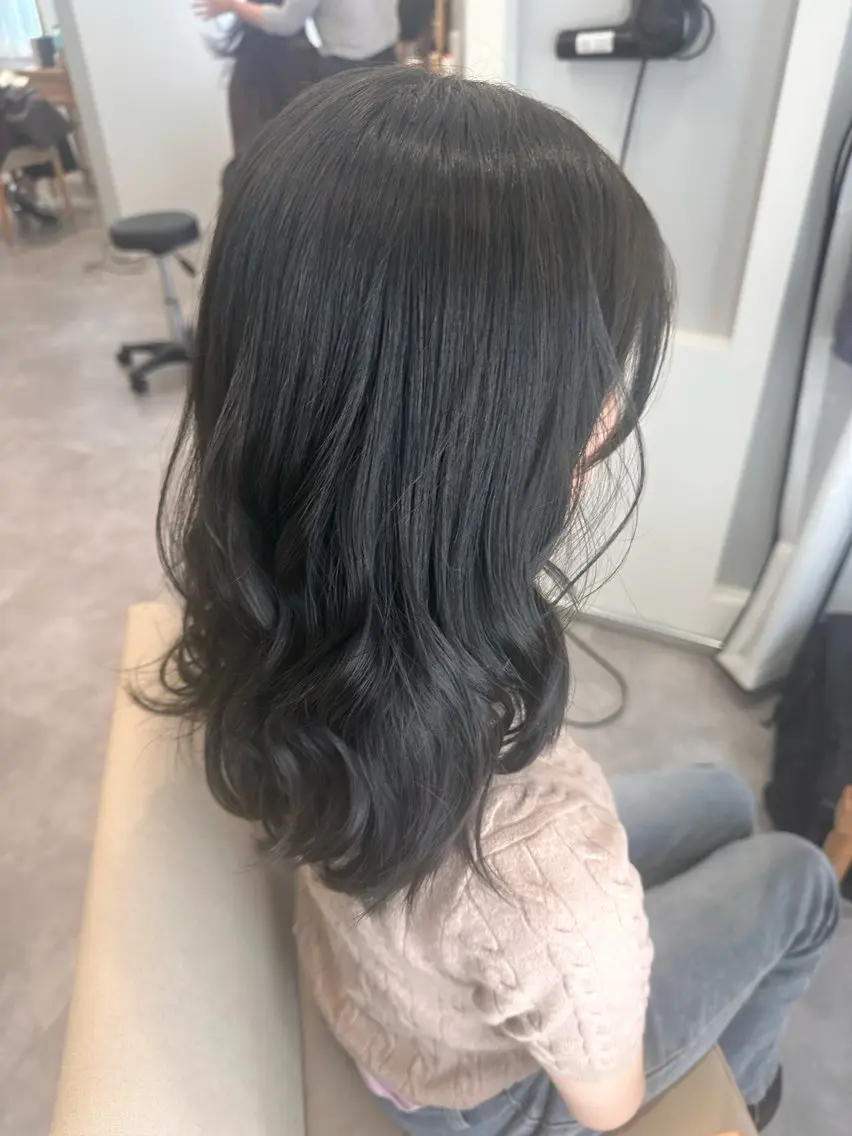 ミディアム ヘアカラー トリートメント モデル募集中🌷 yuraのヘアスタイル