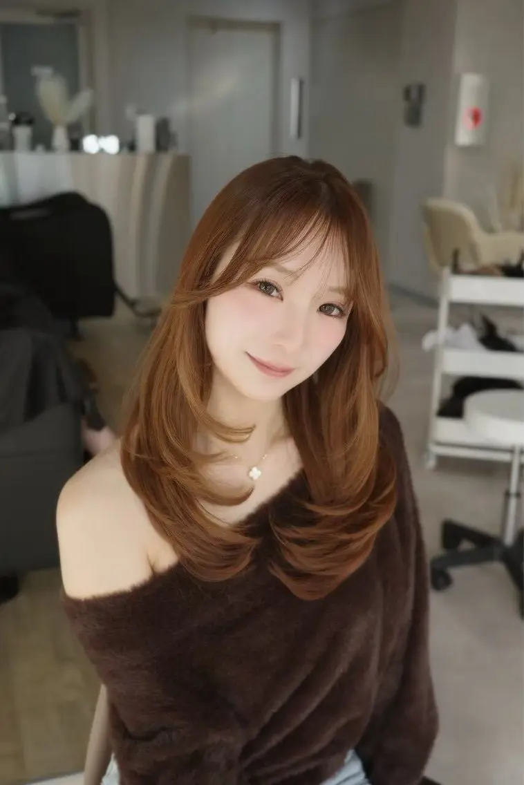 ロング 似合わせカット カット 溝渕朋也/髪質改善 /レイヤーカットのヘアスタイル