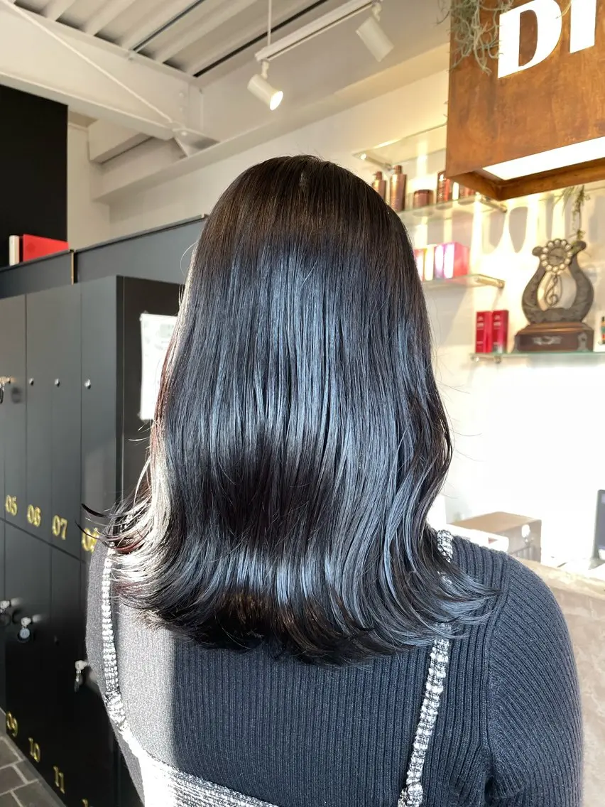 🧡透明感抜群イルミナカラーでツヤサラ+2stepトリートメント付き🧡の写真