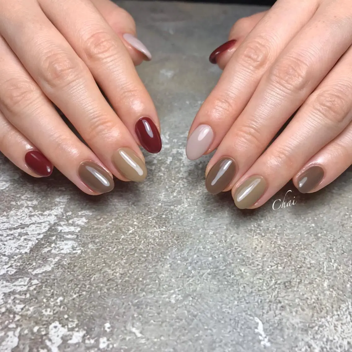 ネイル ハンドネイル chai nail _ai📍鶴橋のマツエク・マツパデザイン
