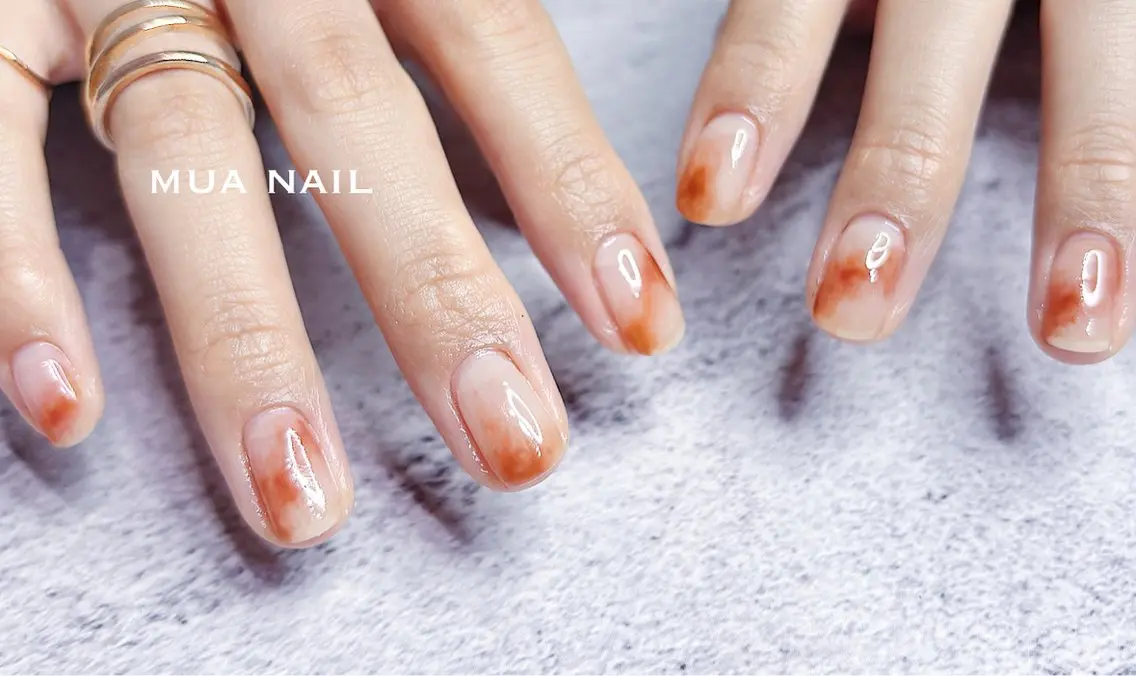 ネイル シンプルネイル ハンドネイル mua nail mikiのネイルデザイン
