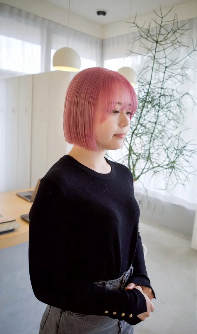 ショート カット ヘアカラー トリートメント つくばUtooe's 副店長 寺沢颯のヘアスタイル