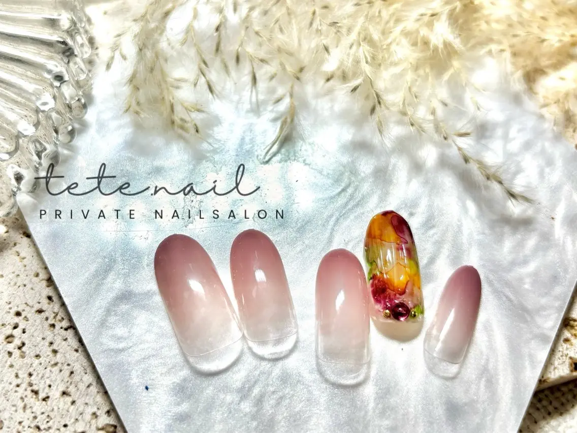 ネイル ハンドネイル tete. nailのネイルデザイン