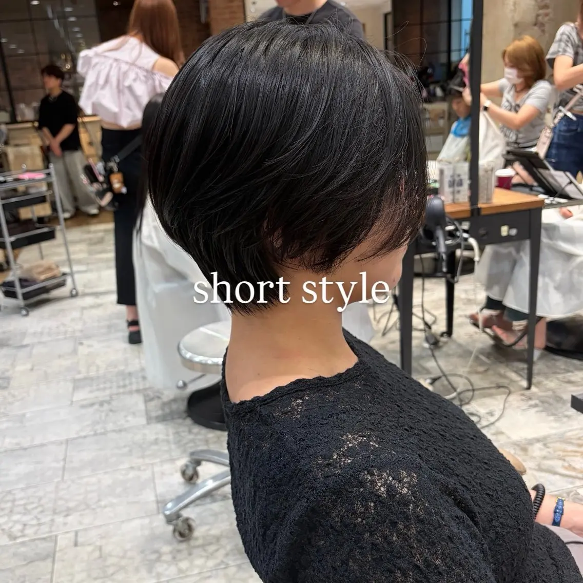 9月限定【ショートボブ・ショート】自社開発TR+スパ付き〈練習モデルさん募集✂️✨〉の写真