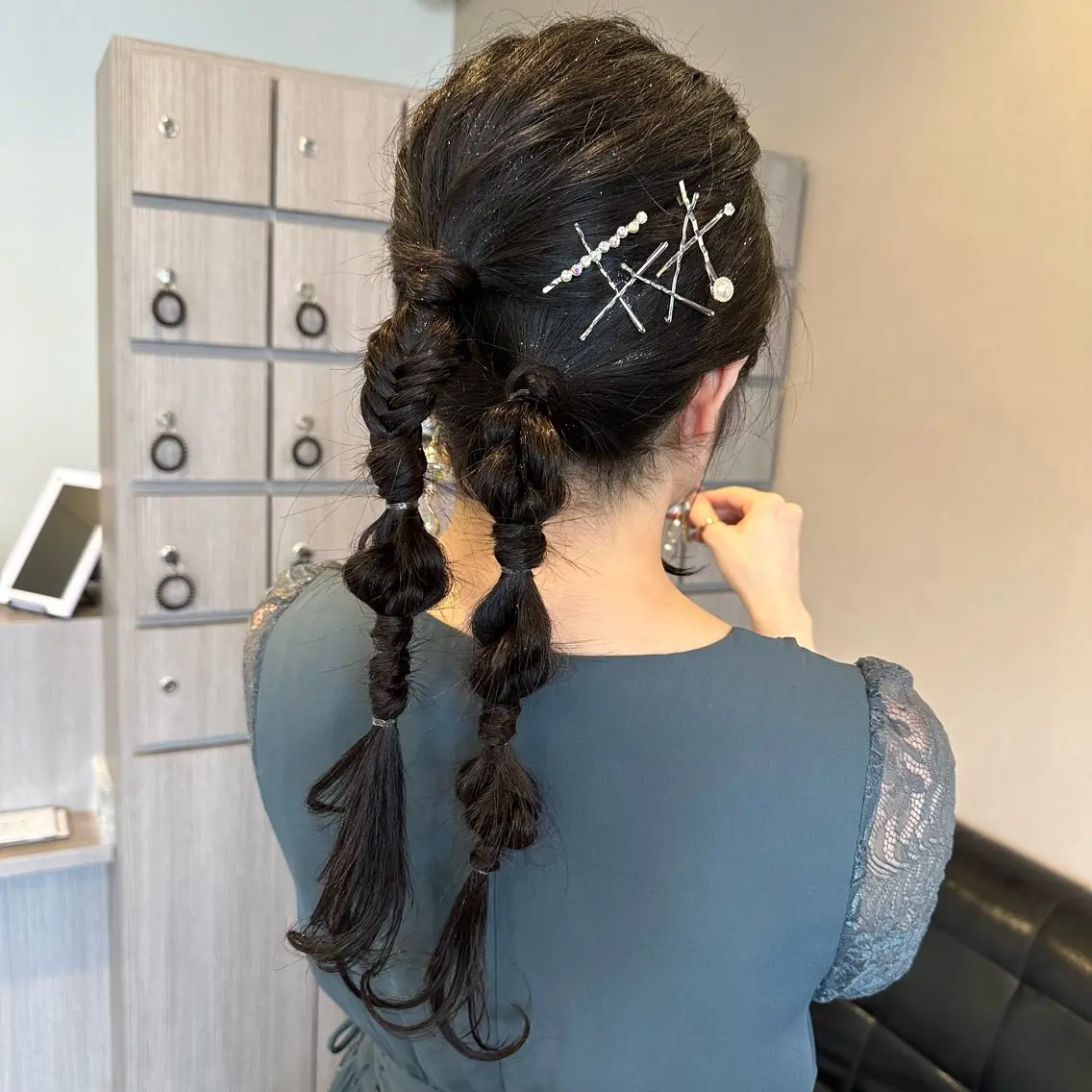 結婚式の参列や大切な日のヘアセット♡の写真