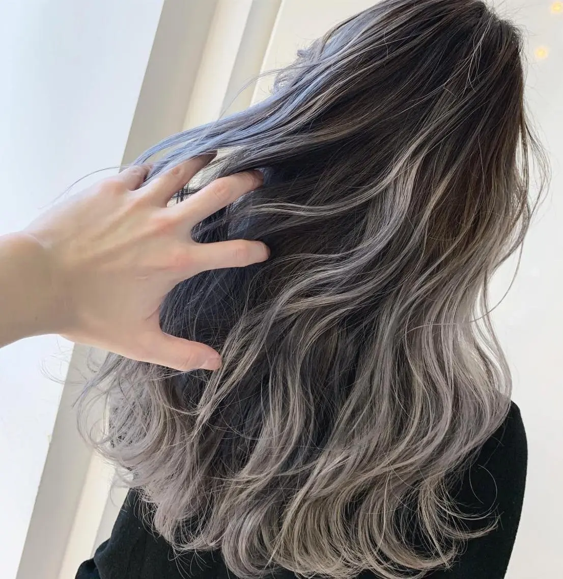 ロング カラー ヘアアレンジ 阿部 圭悟のヘアスタイル