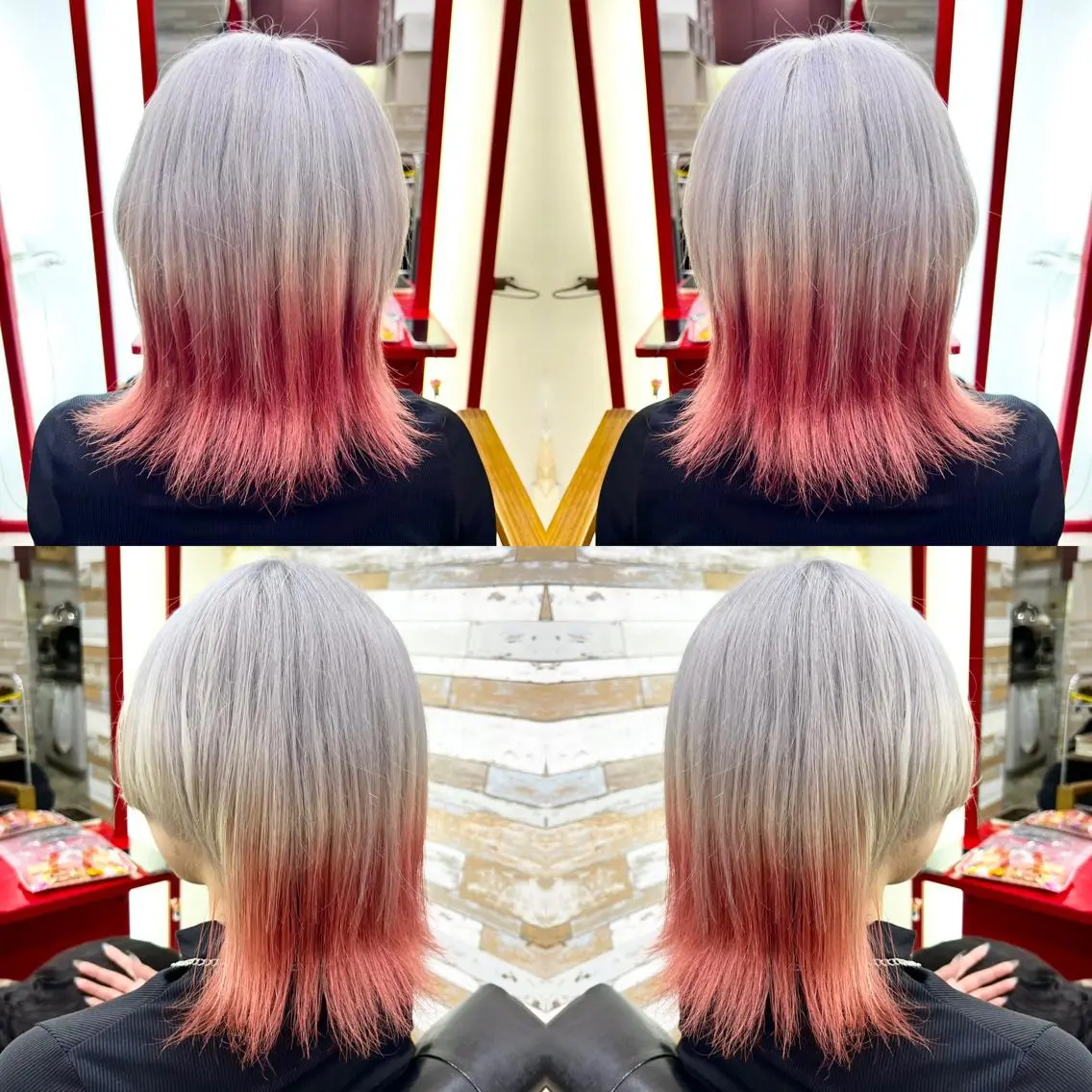 ミディアム カラー ヘアカラー トリートメント ✨️眉毛、派手髪、 ハイトーンShinの眉毛・アイブロウイメージ