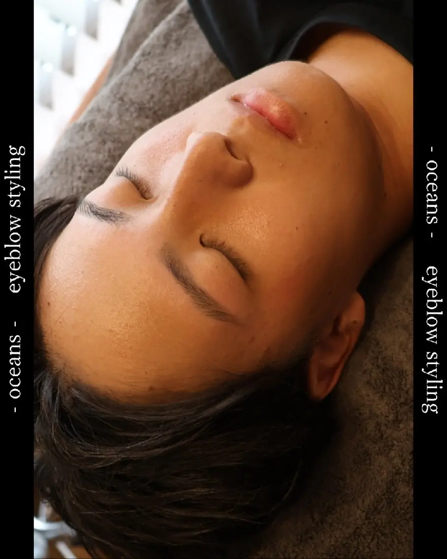 メンズ アイブロウ メンズパーマ メンズアイブロウ 眉毛ワックス脱毛 メンズ眉毛・脱毛専門 Oceansの眉毛・アイブロウイメージ