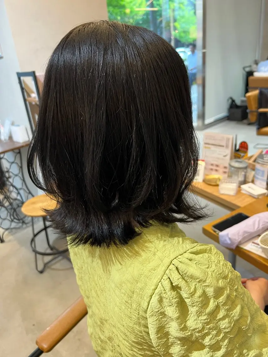 ミディアム ヘアカラー 似合わせ🌿 AYAKAのヘアスタイル