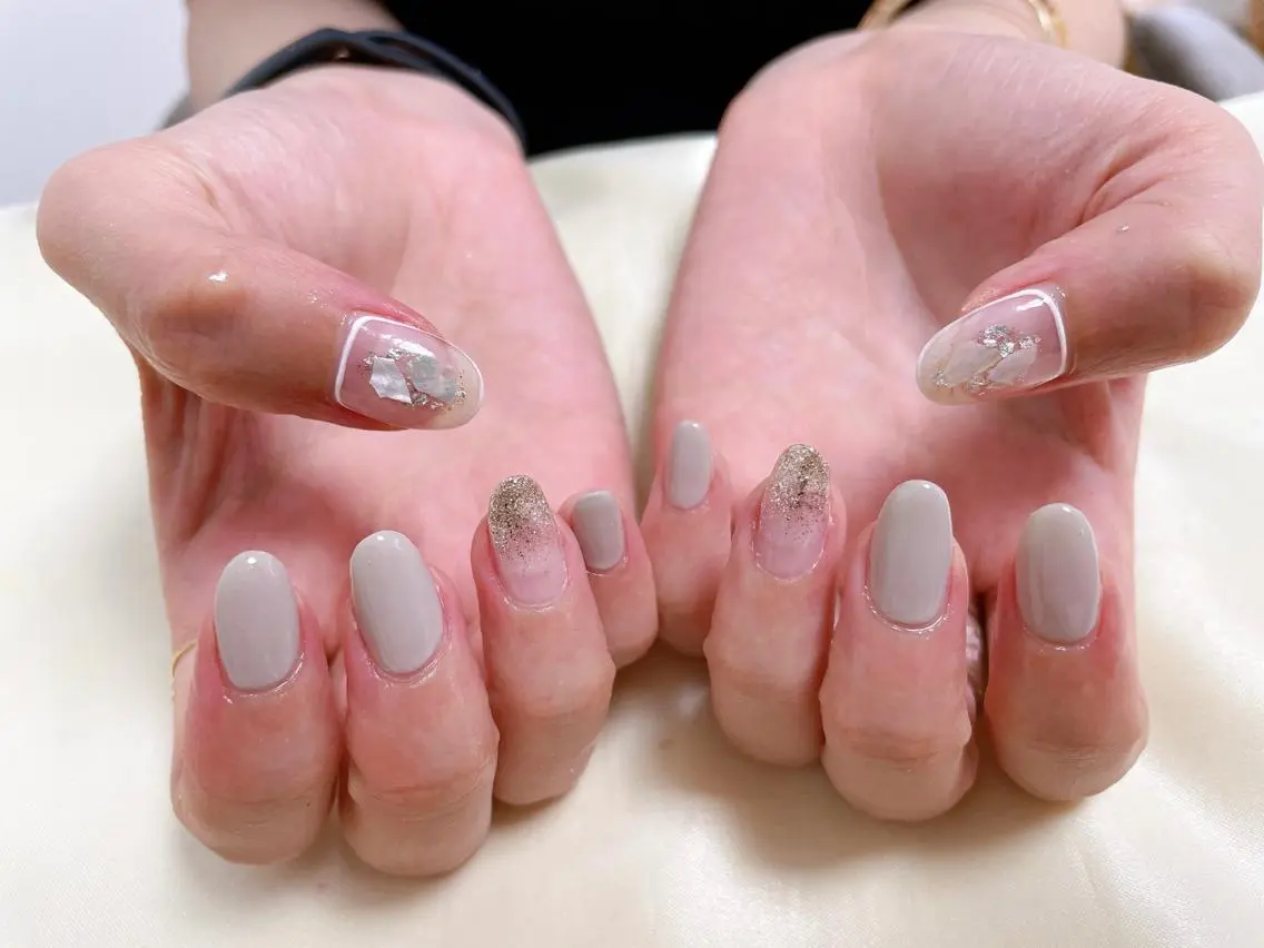ネイル ハンドネイル mogunail &blowのネイルデザイン