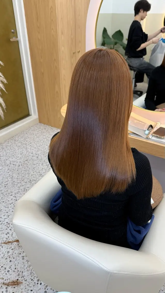 セミロング トリートメント ヘッドスパ Bonheur銀座 🐰✨️タナカミサのヘアスタイル